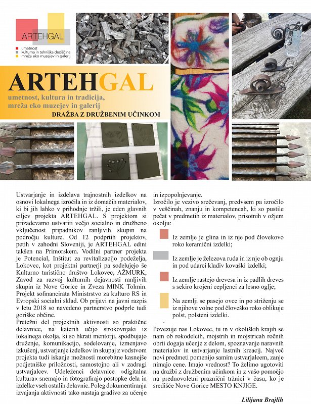 Artehgal zaključne aktivnosti